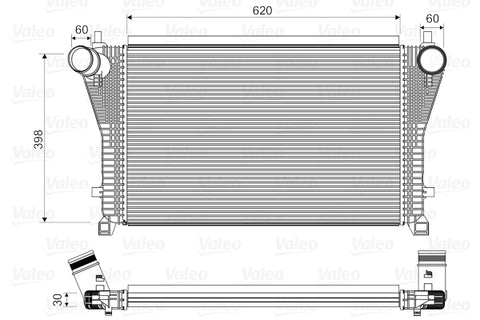 VW GOLF  CHARGE AIR COOLER