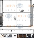 BEHR CONDENSER Fits LAND ROVER RANGE ROVER L322 05-12 8FC 351 309-341