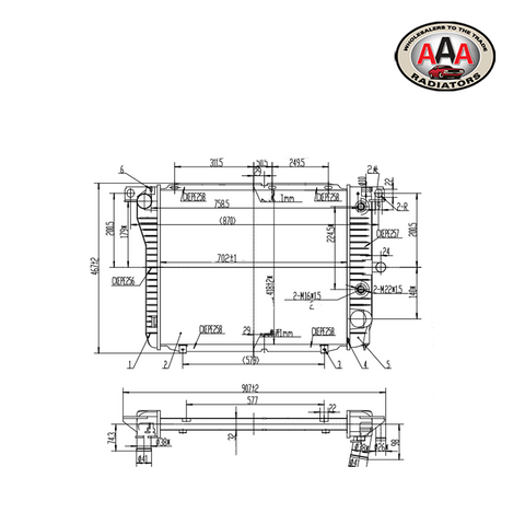 RADIATOR Fits FORD FALCON (1994 - 1998)