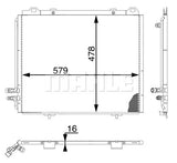 CONDENSER FITS MERCEDES E20 (A2108300270)