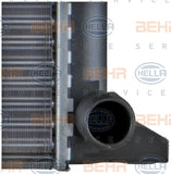 BEHR RADIATOR Fits VW GOLF MKIV 1E7 1.6L/2.0L 98-02 8MK 376 715-021