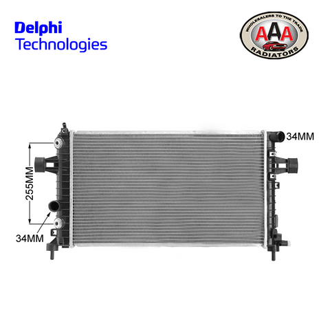 AAA (DELPHI) RADIATOR Fits HOLDEN ASTRA AH 1.8L/2.2L 4Cyl (2004 - 2010)