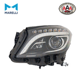 HEADLIGHTS Left, D3S (Gas Discharge Lamp), LED, without control unit for Xenon, with bulbs, Bi-Xenon