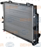 BEHR RADIATOR Fits E-CLASS E 200 Kompressor 97-03 8MK 376 712-741/8MK376712741