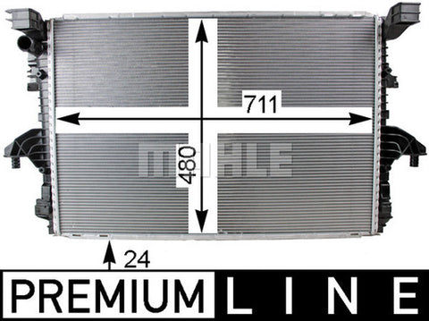 VW MULTIVAN RADIATOR - CR 805 000P (MAHLE)