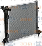 BEHR RADIATOR Fits FIAT 500,312 07-17 8MK 376 900-171/8MK376900171