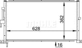 CONDENSER FITS JAGUAR (C2S43484)