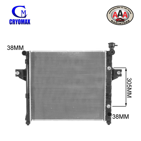 AAA (CRYOMAX) RADIATOR Fits JEEP GRAND CHEROKEE WJ/WG (1999 - 2005)