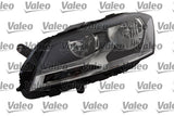 VALEO Headlight Left, H7, W5W, PY21W, Halogen, with bulb 044503