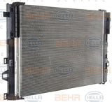 BEHR CONDENSER Fits MERCEDES BENZ A-CLASS/B-CLASS/CLA 13-on 8FC 351 303-281