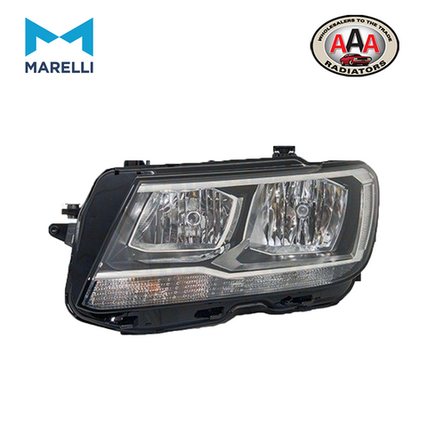 MAGNETI MARELLI HEADLIGHTS Right, PW24W, H7/H7, with bulbs, with motor for headlamp levelling, Halogen