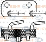 BEHR/MAHLE OIL COOLER Fits BMW 3 E46 97-05 8MO 376 790-791