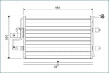 VALEO CONDENSER Fits AUDI A3/TT/VW BORA/GOLF 97-05 817244