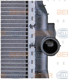 BEHR/MAHLE RADIATOR Fits PORSCHE 911,997 04-12 8MK 376 730-581/8MK376730581