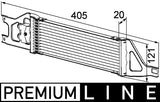 OIL COOLER  FITS MERCEDES W169 (A1695000700)