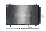 CONDENSER TOYOTA CORROLLA (MAHLE/BEHR)