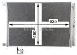 CONDENSER FITS MERCEDES (MAHLE/BEHR)