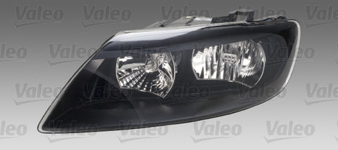 VALEO Headlight Right, H7, H15, Halogen 044136