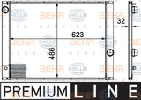 BEHR RADIATOR Fits BMW 5 E60,E61/6 E63,E64/7 E66 Petrol 03-09 8MK 376 719-131