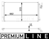 CONDENSER fits LAND ROVER (MAHLE/BEHR)