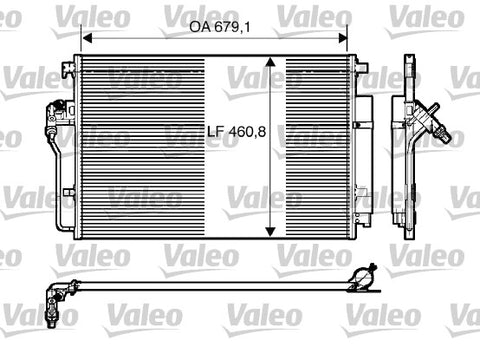 CONDENSER Fits MERCEDES BENZ SPRINTER/VW CRAFTER