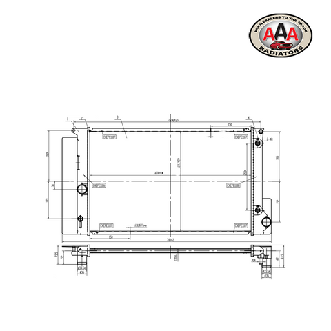 RADIATOR Fits TOYOTA COROLLA (2008 - on)