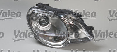 VALEO Headlight Left, H7, W5W, PY21W, Halogen, with bulb, 043266