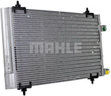 CONDENSER FITS PEUGEOT (MAHLE/BEHR)