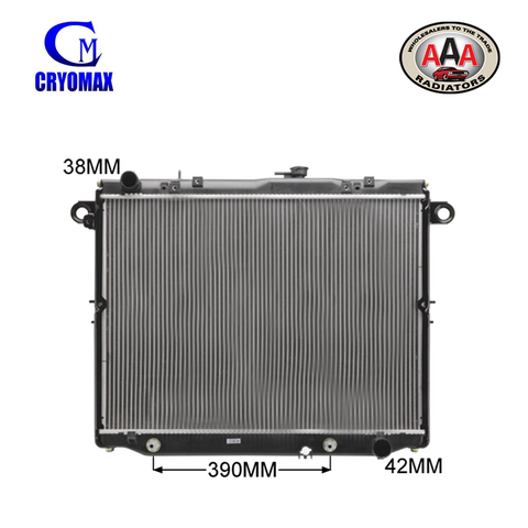 AAA (CRYOMAX) RADIATOR Fits TOYOTA LANDCRUISER 100 Series HDJ100R (1998 - 2007)