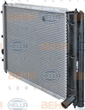 BEHR RADIATOR Fits VW TRANSPORTER/CARVELLE 1.6L/2.1L 8MK 376 713-631