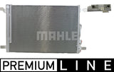 CONDENSER FITS SKODA/VOLKSWAGEN (MAHLE/BEHR)