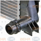 BEHR RADIATOR Fits AUDI A4 B6/B7 8EC 3.0L 01-08 8MK 376 715-341