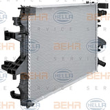 BEHR RADIATOR Fits VW MULTIVAN/TRANSPORTER/CARNIVAL 2.5L 03-09 8MK 376 719-161