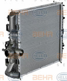 BEHR RADIATOR Fits PORSCHE 911,997 3.6/3.8 Carrera 04-12 8MK 376 733-671