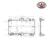 RADIATOR Fits MAZDA MX-5 (1999 - 2005)