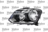 VALEO Headlight Left Fits VW AMAROK 57A 10-on 044881(2H2941015L)