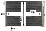 CONDENSERS fits MERCEDES(MAHLE/BEHR)