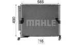 CONDENSER FITS TOYOTA (MAHLE/BEHR)