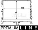 RADIATOR FITS MERCEDES C-CLASS-(A0995002203 ) (MAHLE/BEHR)