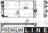 BEHR RADIATOR Fits BMW 5 F07/F10/F11/6 F06/7 F02,F01 09-15 8MK 376 755-371