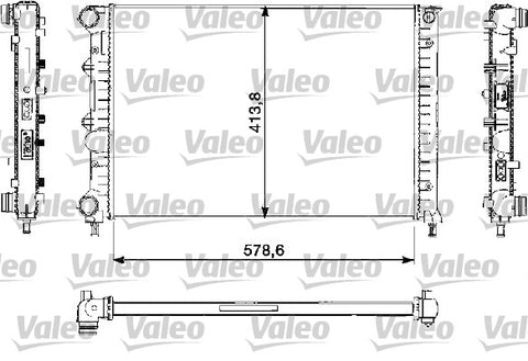 VALEO RADIATOR Fits ALFA ROMEO 147,937 2.0 16V SPARK 01-10 73273