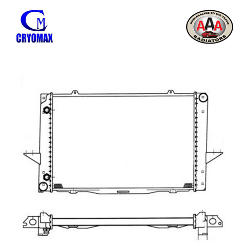 AAA (CRYOMAX) RADIATOR Fits VOLVO 850/S70/V70/C70 91-05 OAVO2428