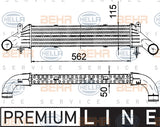 BEHR INTERCOOLER Fits MERCEDES BENZ SLK 170,230 96-04 8ML 376 724-161