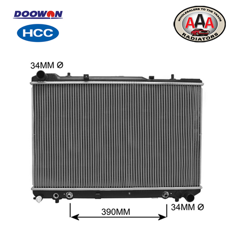 AAA (DOOWON/HCC) RADIATOR Fits SSANGYONG MUSSO FJ 2.9L (1996 - 2006) Diesel