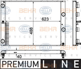 BEHR RADIATOR Fits BMW 5 E60/6 E63,E64 Petrol 05-09 8MK 376 755-581/8MK376755581