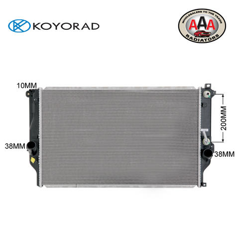 RADIATOR Fits TOYOTA RAV4 ALA49R (2012 - on) Diesel