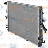 BEHR RADIATOR Fits VW TOUAREG 04-10 8MK 376 718-781/8MK376718781