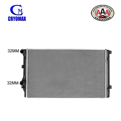 RADIATOR Fits VW GOLF,JETTA,PASSAT/SKODA OCTIVIA,SUPERB,CADDY/AUDI A3,TT 04-on