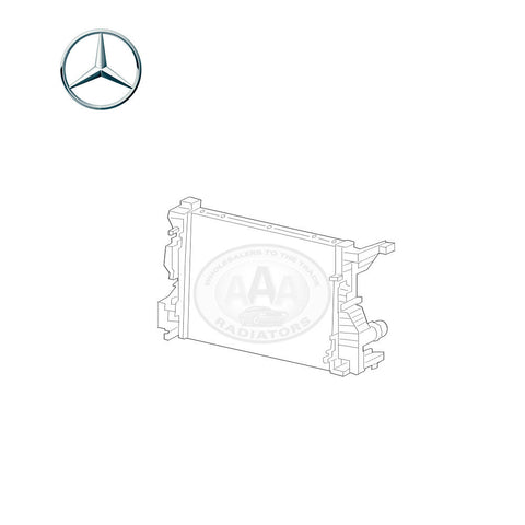 GENUINE MERCEDES-BENZ A-CLASS INTERCOOLER (A2475006100)