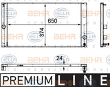 BEHR RADIATOR Fits VOLVO C30/C70/S40/V50 04-12 8MK 376 729-601/8MK376729601